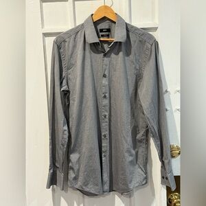 Boss Men's Charcoal Dress Shirt